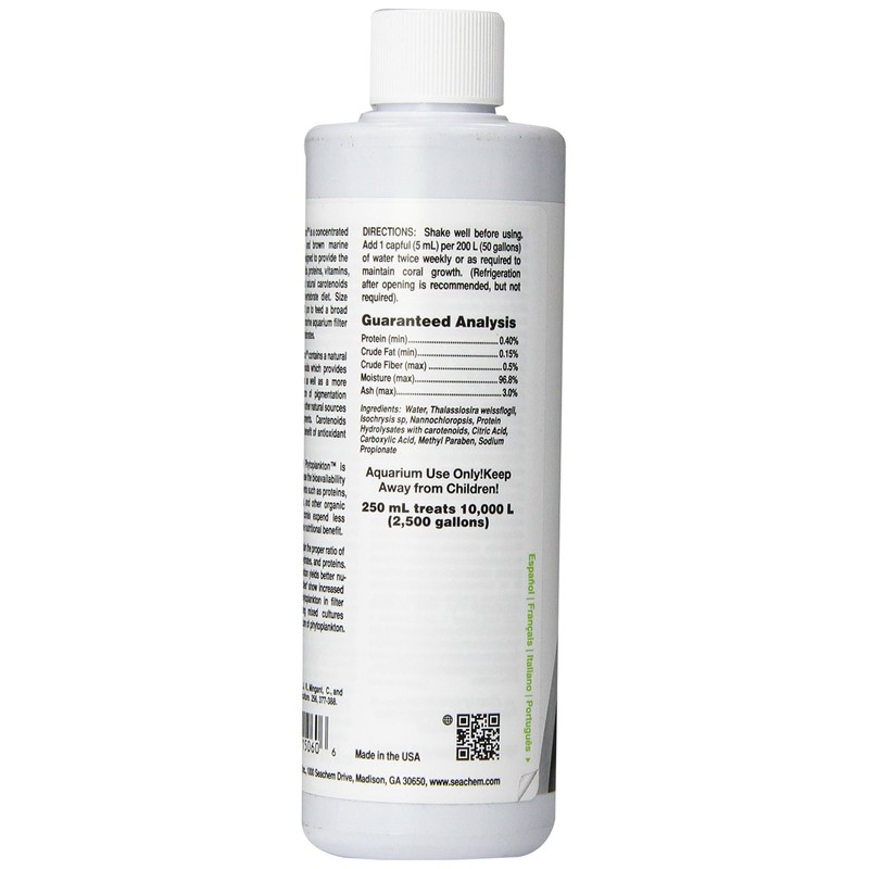 Reef Phytoplankton, 250 mL / 8.5 fl. oz.