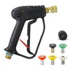 Xynovia 4000PSI High Pressure Washer Gun(M22 14MM), Stubby Swivel Car