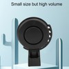 Bicycle Electric Horn Handlebar IP65 120dB USB Charging 3 Sound