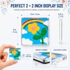 Clear Acrylic Magnet Kit DIY Custom Fridge Magnets Photo Square