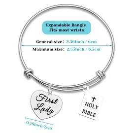 Pastor Wife Appreciation Gifts Religious Jewelry First Lady Gift Bible Verse Jewelry Gift First Lady Appreciation Gifts Minister's Wife Gift Thank You Gift for Pastor's Wife Christmas Birthday Gift
