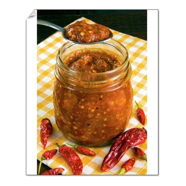 robertharding 8R 10x8 Print of Harissa (hot Chilli Sauce), a