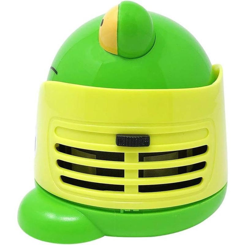 Cute Portable Mini Vacuum Cleaner for Home and Office, Frog