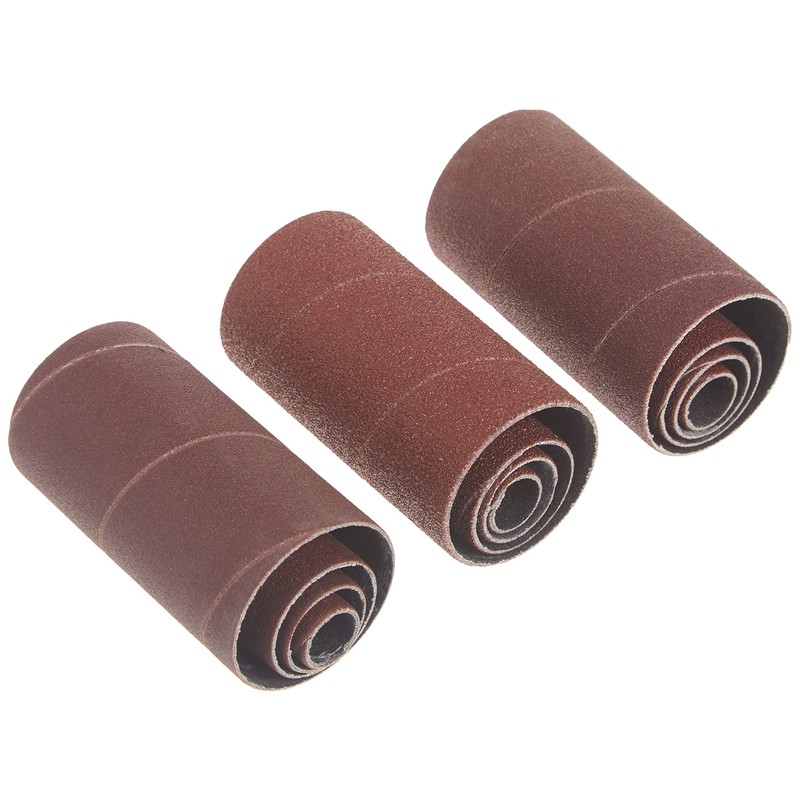 WEN 5932SPC Replacement Spindle Sanding Sleeves, Assorted Sandpaper Grits, 12