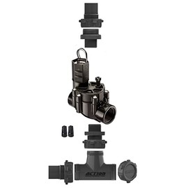 Rain Bird Premium Valve Manifold System 100DV No Flow Control - Heavy Duty Action Machining Parts - 3/4" & 1" Slip (1 Zone)