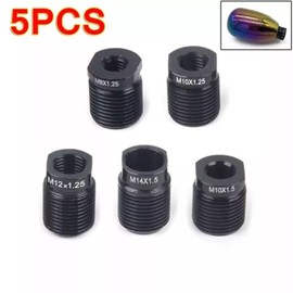 UCCKEYI 5X Gear Shift Knob Thread Adapter Nut Insert Car Kit M10x1.25 M8x1.25 M12 M14