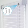 4 Set Horizontal Blinds Replacement Parts with Hook, Wire and
