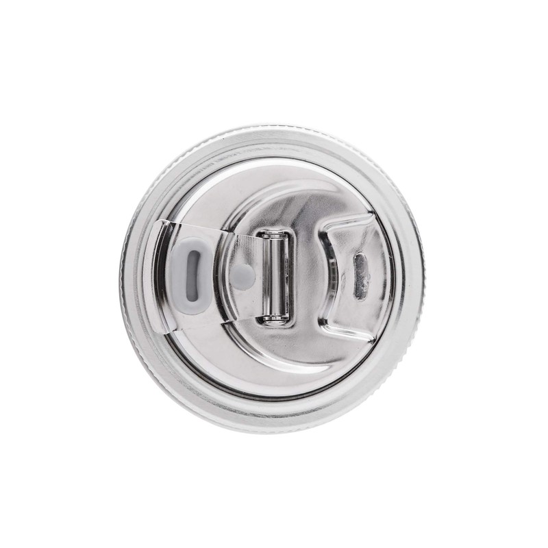 Jarware Stainless Steel 2-in-1 Drink and Fruit Infusion Lid, Regular-Mouth,