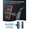 Upgraded Magnetic Tractor Phone Holder for Forklift/Front Loader/Excavator