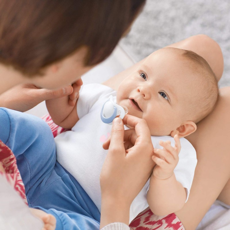 NUK Genius Set of 2 Dummies for Boys, Size 0