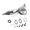 FLMLF CNC Metal Clamp Exhaust Tuned Pipe of 23CC-36CC Engine