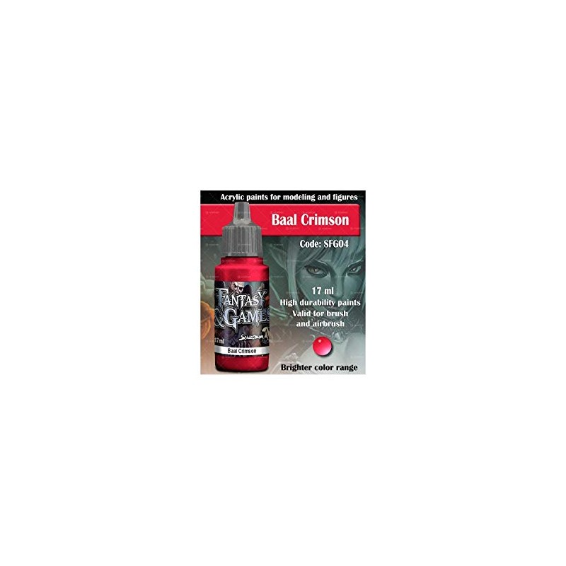 Scale 75 Fantasy and Games Baal Crimson 17ml