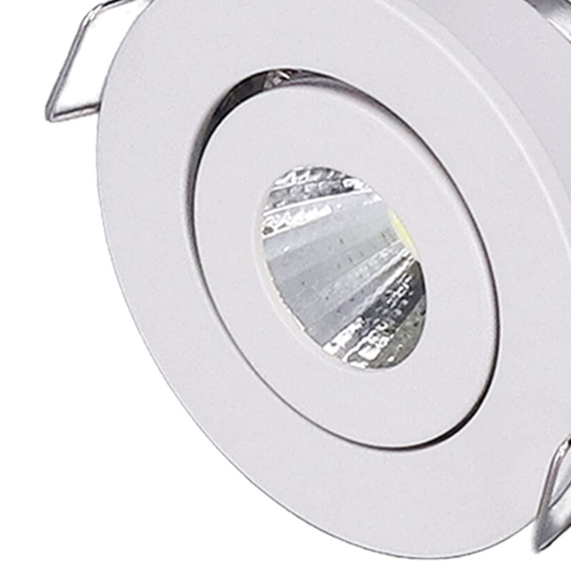 2Inch LED Recessed Ceiling Light, 5W Downlight with Hardwired Cable