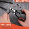 ValueMax 7 Inch Wire Stripper, Cable Cutters, Jacket Removal Cable
