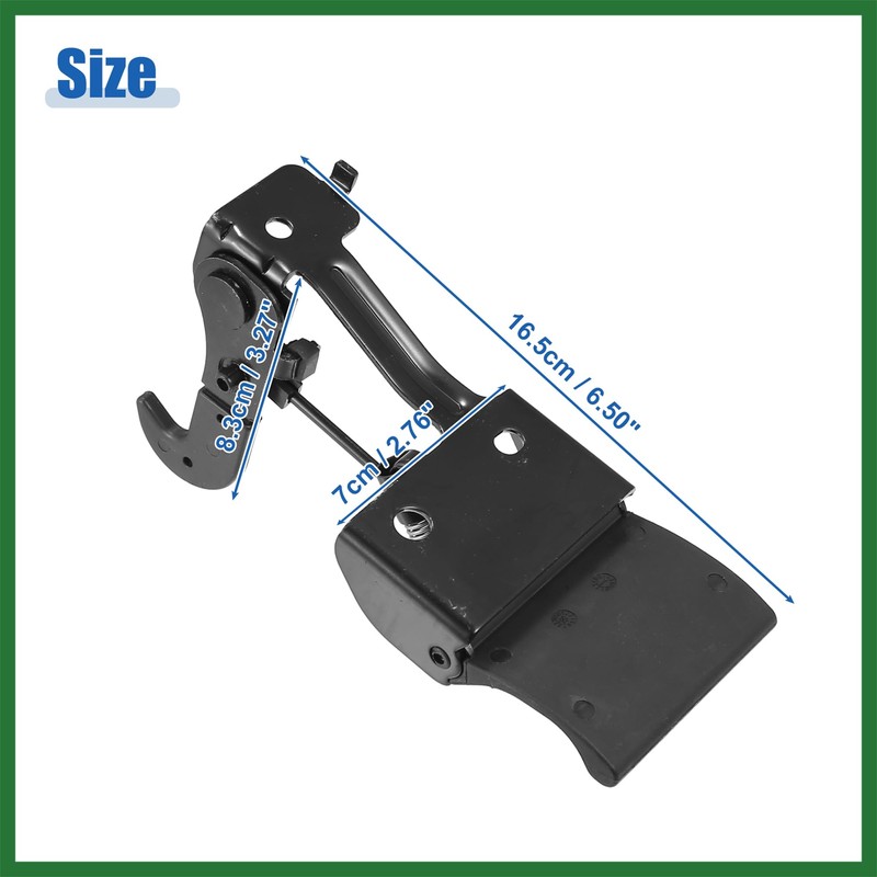 Motoforti Car Hood Latch Front Hood Latch Assembly Fit for
