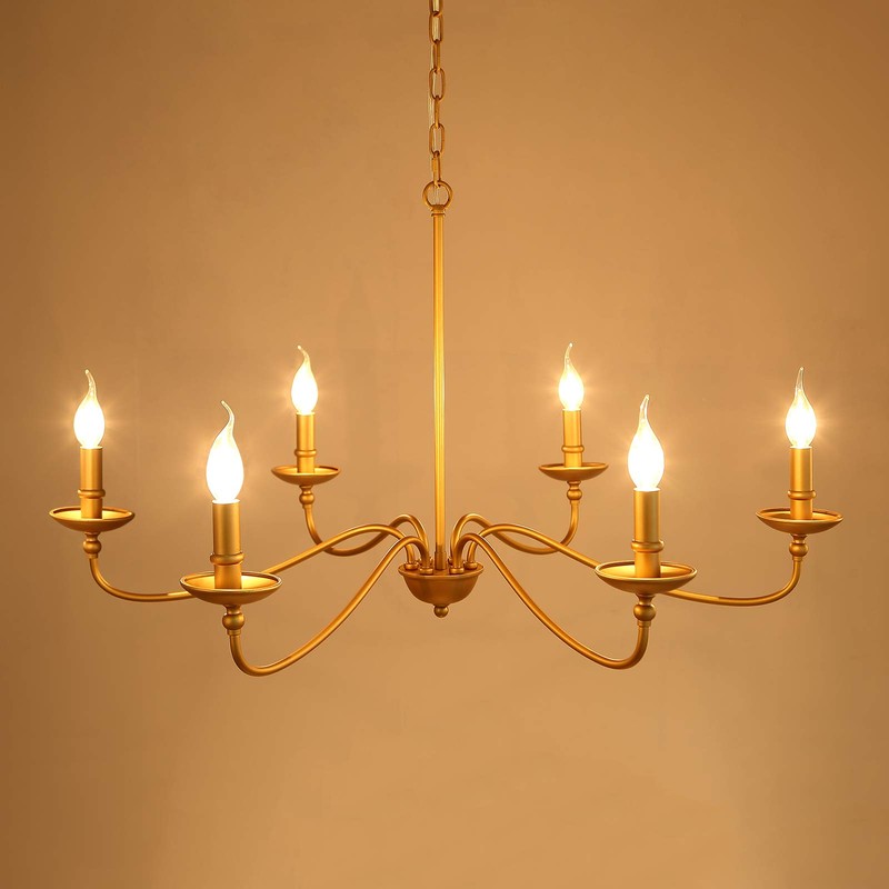 SEOL-Light 36" Dia Classic Candelabra Style Large Farmhouse Chandeliers Dining