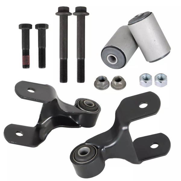 Labwork Front Leaf Spring Shackle Bracket Kit For 1980-1997 Ford