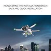 Luminous Landing Gear Legs Professional Foldable Landing Gear with LED