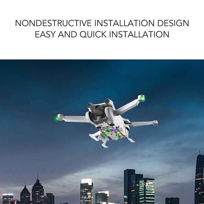 Luminous Landing Gear Legs Professional Foldable Landing Gear with LED