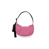 BAGGU Small Nylon Crescent Bag - Azalea Pink
