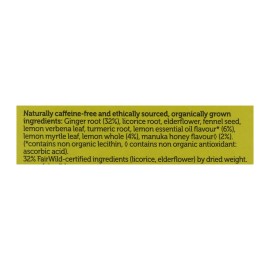 UD_Pukka Organic Lemon Ginger Manuka Honey Blooming Tea Case of 4-20 Bags Premium Quality
