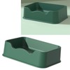 Cat Litter Pan Square Large Capacity Cat Litter Basin Spatter