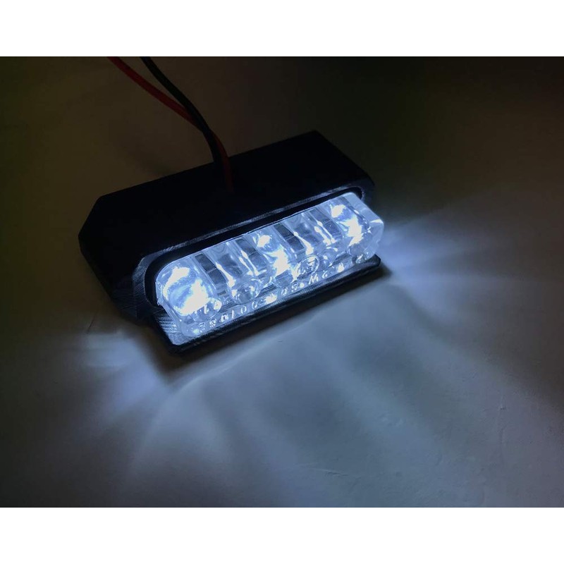 Alchemy Parts Motorbike LED Light Number Licence Plate Quad ATV