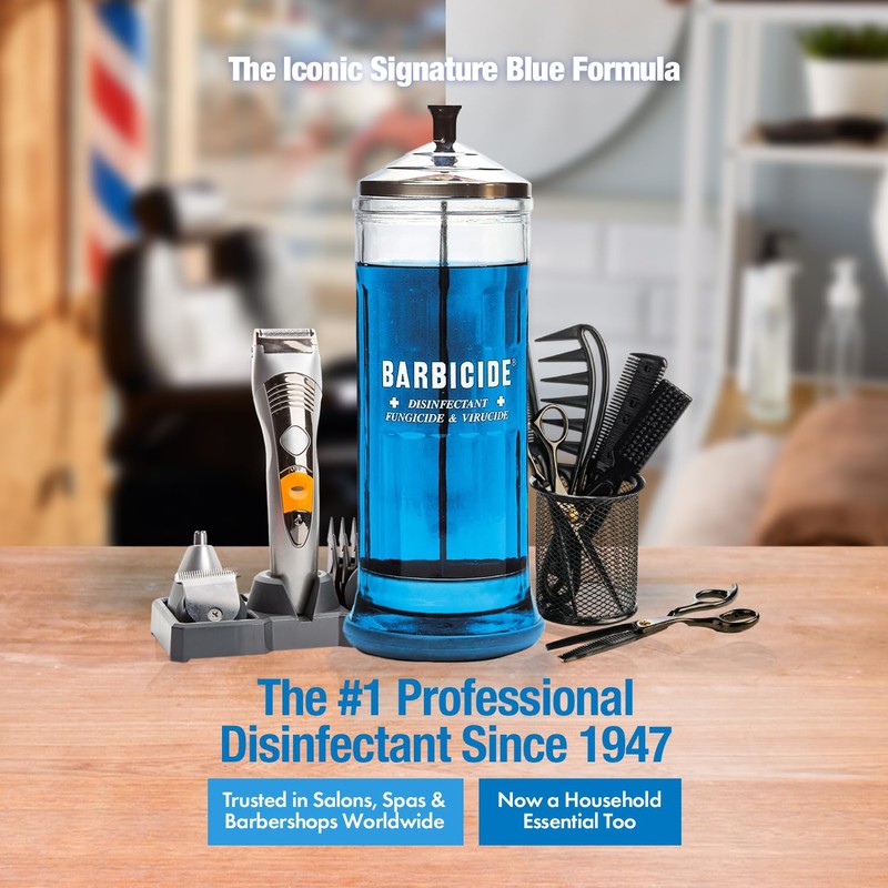 BARBICIDE Half Gallon Disinfectant Concentrate – 1 Pack | EPA-Registered,