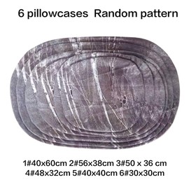 Simulated Stone Decoration Pillow Case Jupiter Stone Cushion Cover Christmas Tree Decoration 3D Pillowcovers