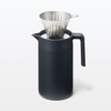 Muji 84334566 Wide Mouth Easy to Wash Hot and Cold