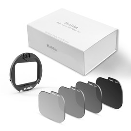 Haida Rear Lens ND8 ND16 ND64 ND1000 Filter Kit with Adapter Ring Nano Coating Neutral Density Filter Set for Sony 14mm f/1.8 GM Lens