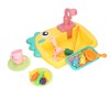2 in 1 Play Kitchen Sink Toys with Running Water