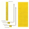 4 Pieces Electrical Panel Label Breaker Directory Label Sticker Load