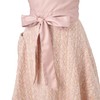 Francfranc Tweed Full Apron Pink, Pink