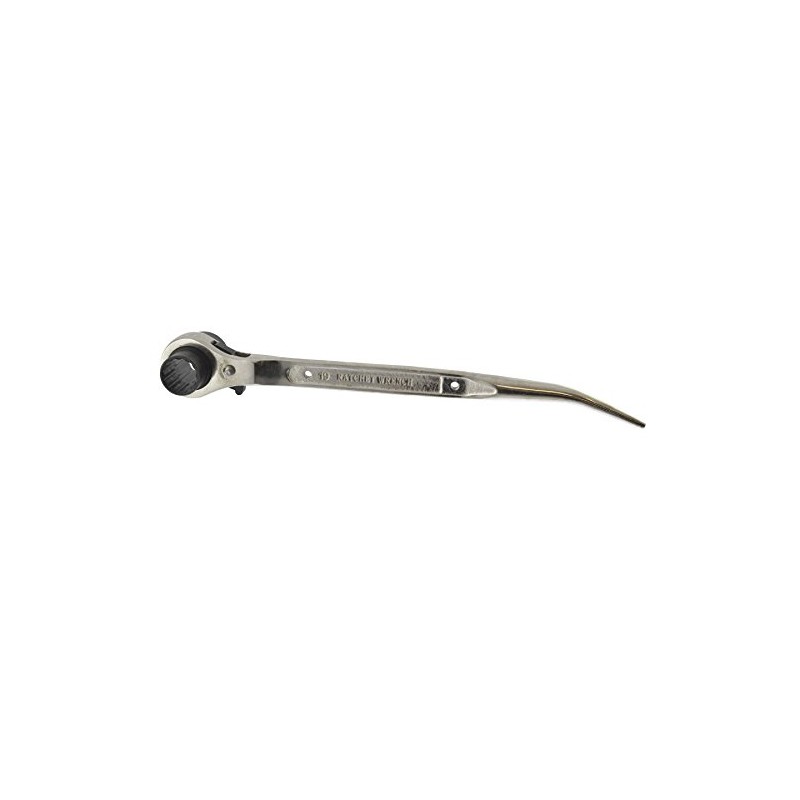 Scaffold Spanner Ratcheting Podger 2 Way Bi-Hex Ratchet 19mm 24mm