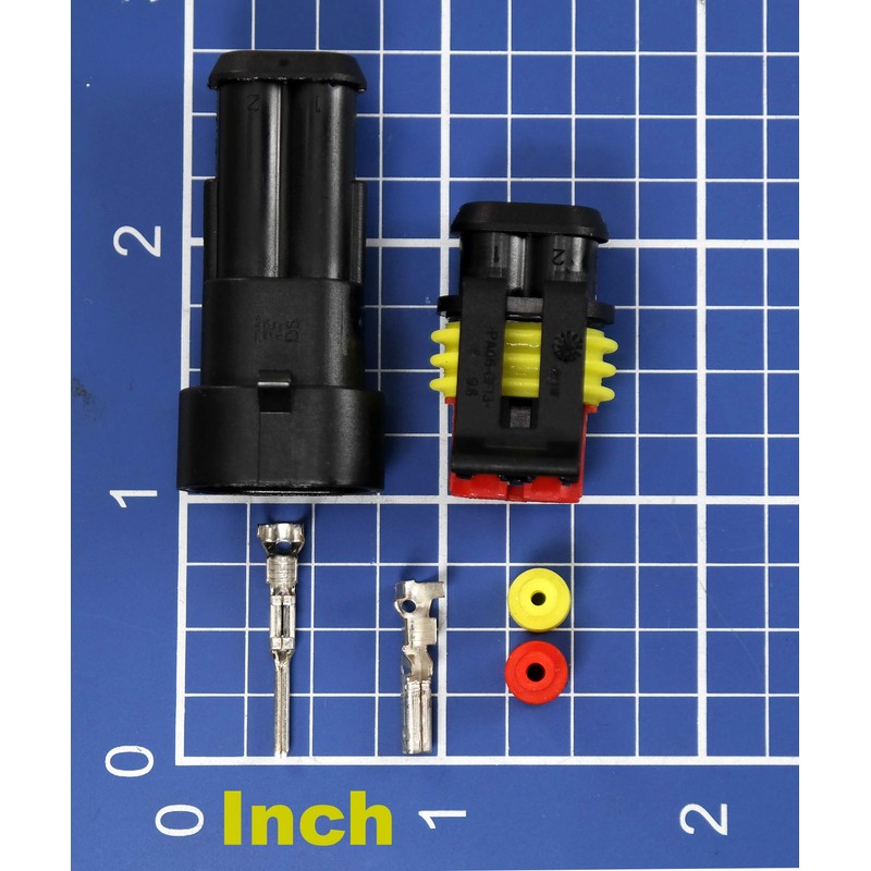 TE Connectivity AMP Superseal 1.5 Series Electrical Multi Sealed Connector