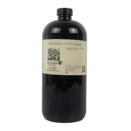Butter Flavoring Extract, OliveNation Butter Extract - PG Free, Natural, Sugar Free, Non-GMO, Gluten Free, Kosher - 32 oz