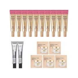AHC Eye Cream Season 12 12ml x10 + Jass Gimi Cream 15ml x2 + 5 samples / AHC 아이크림 시즌12 12ml x10 + 쟈스 기미크림 15ml x2 + 샘플 5매