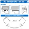 Komsepor RV Windshield Cover Compatible with Ford E450 Class C