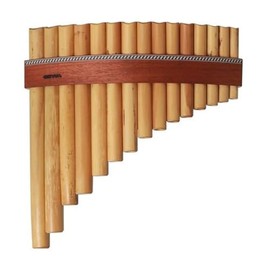 Gewa 700275 Panflöte Premium Bb-Dur 15 Rohre gebogen