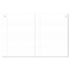 BookFactory Exam Blue Book, Ruled Format, 8.5x11 Inches, 16 Pages,