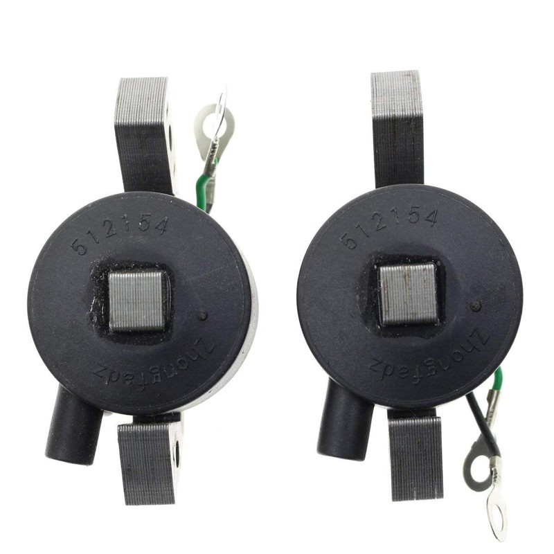 2 bobinas de encendido para OMC Johnson Evinrude Outboard 580416