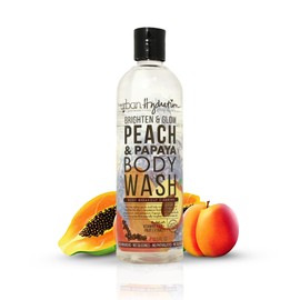 Urban Hydration Peach & Papaya Body Wash – Exfoliating & Moisturizing Body Wash for Brightening & Glow – Sulfate-Free, Ideal for All Skin Types – For Men & Women – 13.5 FL Oz