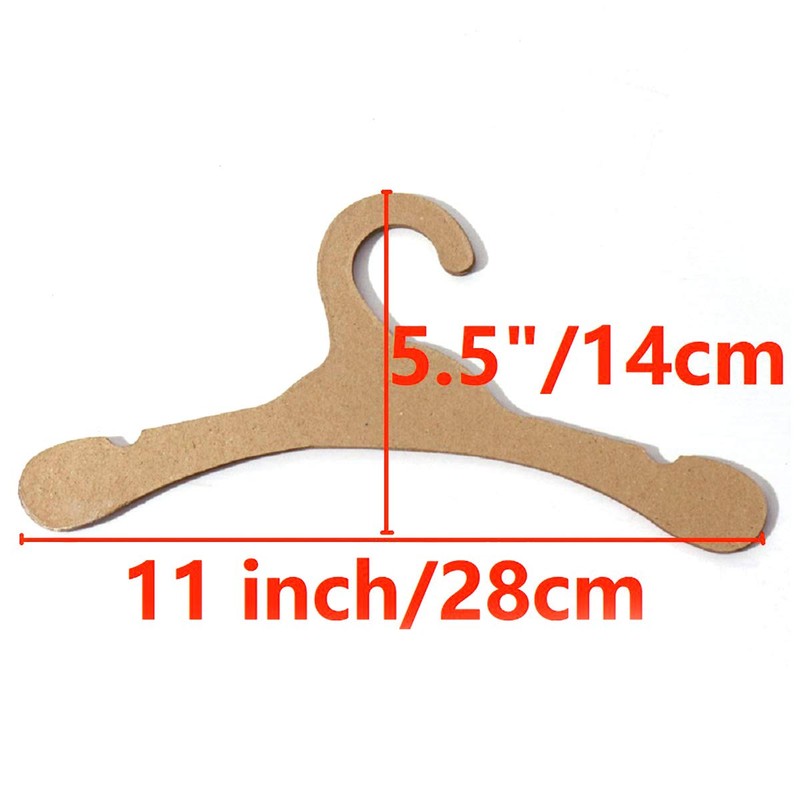 Cardboard Hangers, Environmentally Friendly Cardboard Hangers Baby, 32 Pieces of