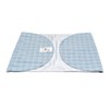 NRS Healthcare Satin Siba Sheet Pillowcase, Body Pressure Mapped, Fits