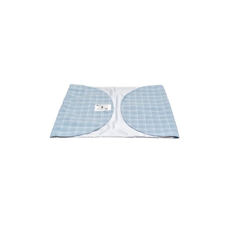 NRS Healthcare Satin Siba Sheet Pillowcase, Body Pressure Mapped, Fits