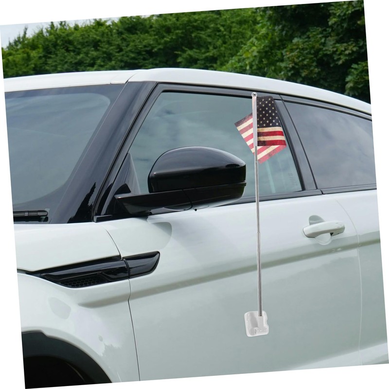 CIYODO Flag Pole Support for Car Magnetic Flagpole Stand Car