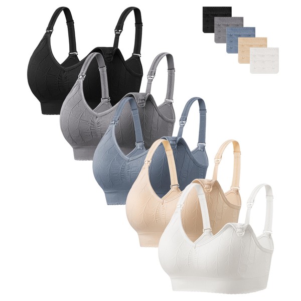 HBselect Nursing Bras for Breastfeeding Maternity Bra Women Seamless Pregnancy