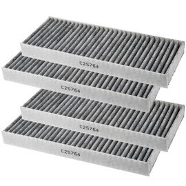 RPMParts Cabin Air Filter Compatible with 2005-2015 Nissan Frontier, 2005-2012 Pathfinder, 2005-2014 Xterra; 2009-2012 Suzuki Equator with Activated Carbon CF10553-2PK