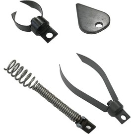 Master Plumber 90099 EF Four Piece Cutter Set for Use with Cable Drum Machines, Works with Drain Augers with 5/16-in, 3/8-in or 1/2-in Slotted End Cables